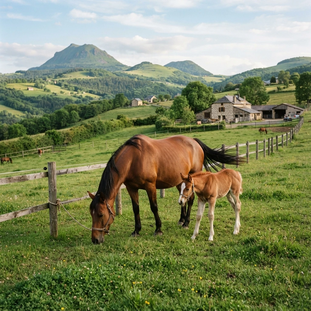 Élevage de chevaux au Elevage des Aurès, —