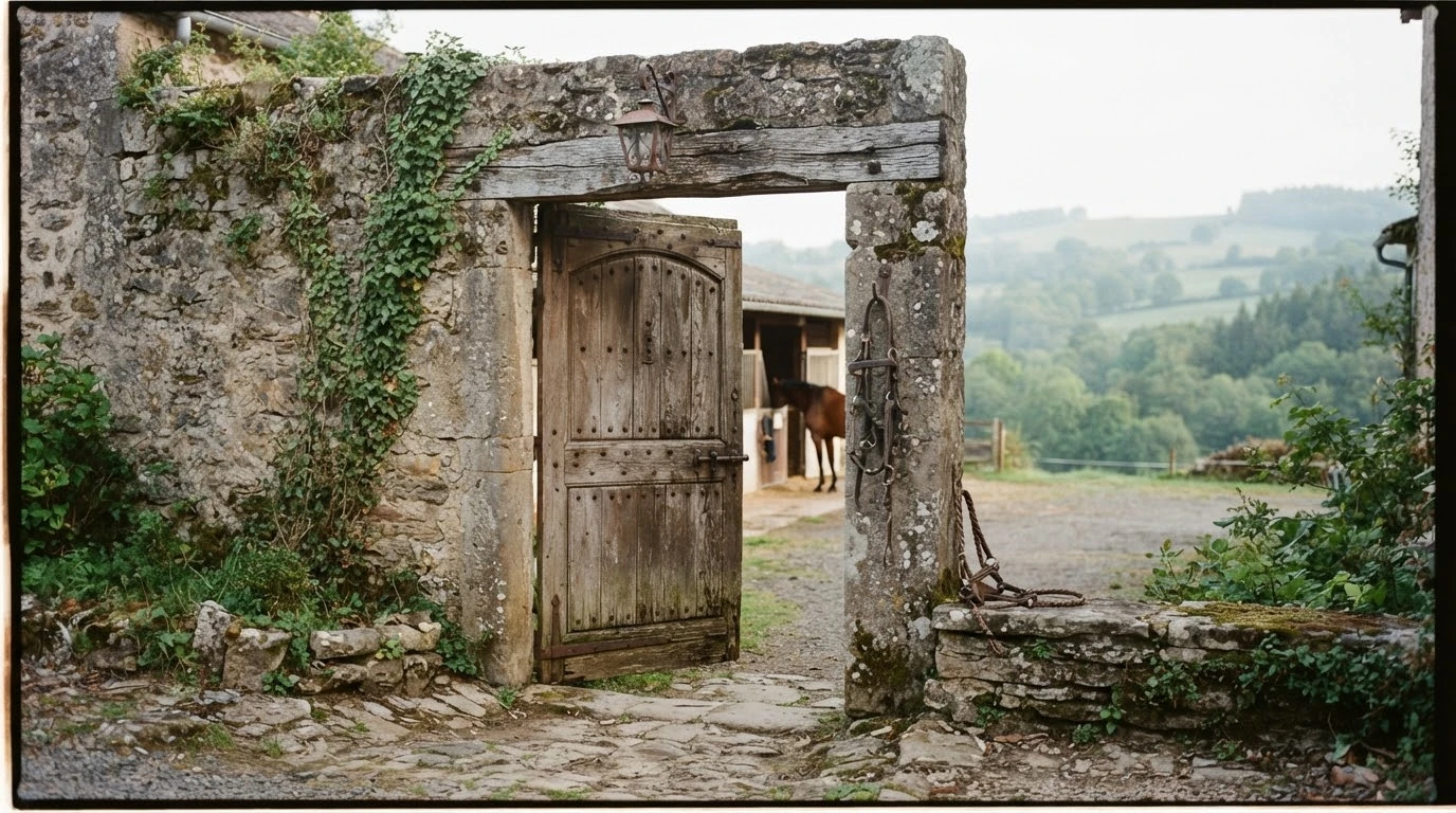 Entrée du Elevage des Aurès, centre équestre à —